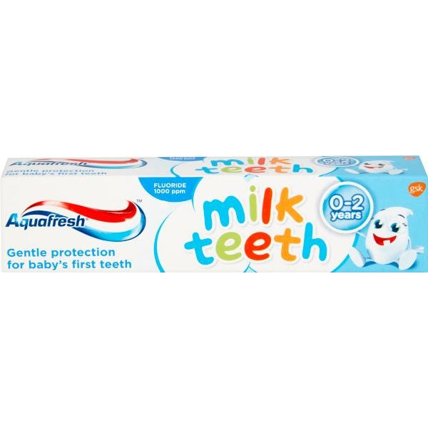 Aquafresh Milk Teeth 0-2 yrs TOOTHPASTE 50ml
