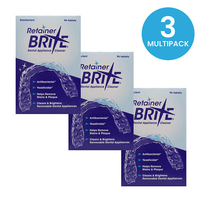 Retainer Brite Tablets 96's - Multipack of 3