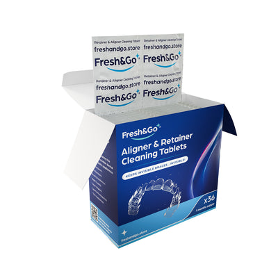 Fresh & Go Aligner and Retainer Cleaning Tablets (36's) image