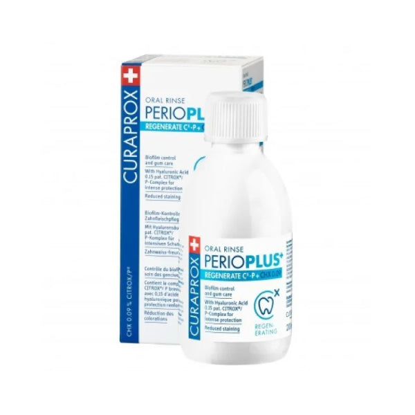 Curaprox Perio Plus Antibacterial Regenerate Mouthwash 0.09% 200ml