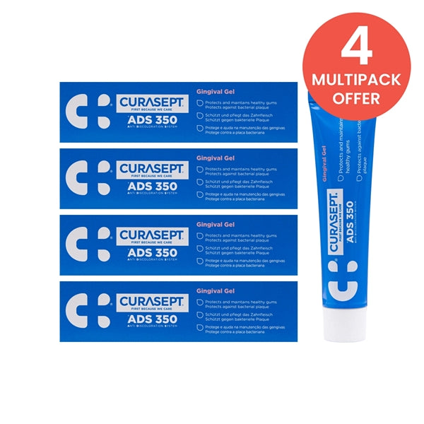 Curasept Periodontal Gel 0.5% 30ml - Pack of 4