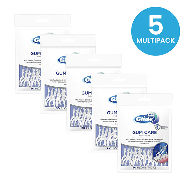 Glide Floss Picks 30's - Multipack of 5