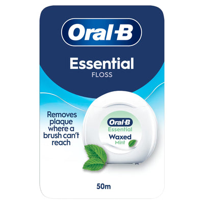 Oral-B Essential Floss Waxed Mint 50m