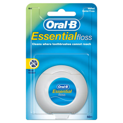 Oral-B Essential Floss Waxed Mint 50m