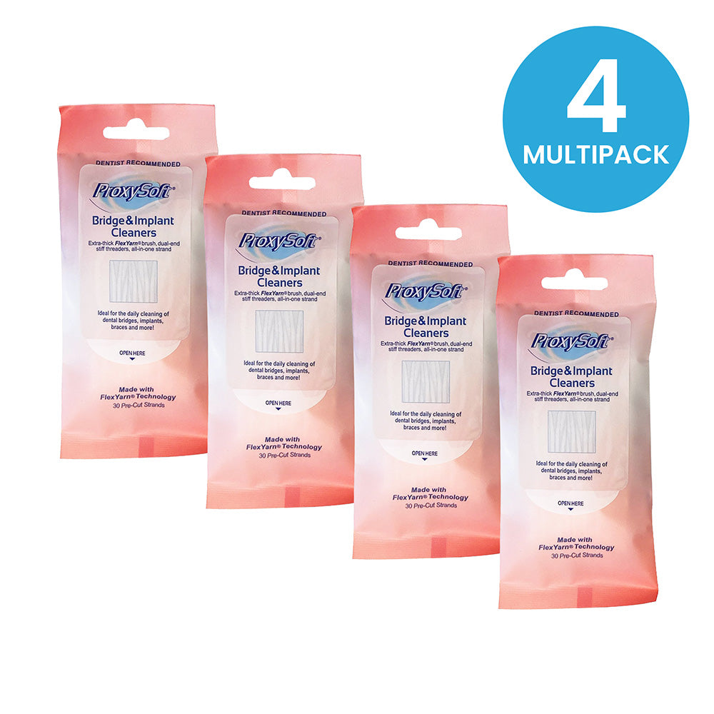 ProxySoft Bridge & Implant FLOSS - Multipack of 4