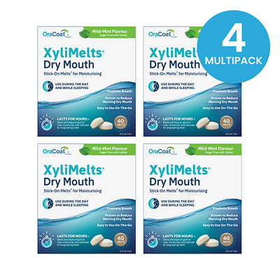 XyliMelts 40's Mild Mint - Multipack of 4