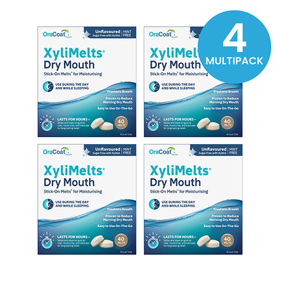 XyliMelts 40's Flavour Free - Multipack of 4