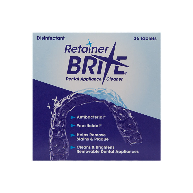 Retainer Brite Cleaning Tablets 36's image.