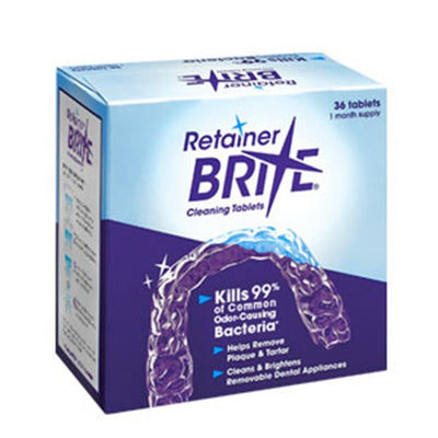 Retainer Brite Cleaning Tablets 36's image.