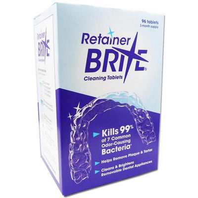 Retainer Brite 96's | Cleaning Tablets for Invisalign, Mouth Guard , Night Guard - image