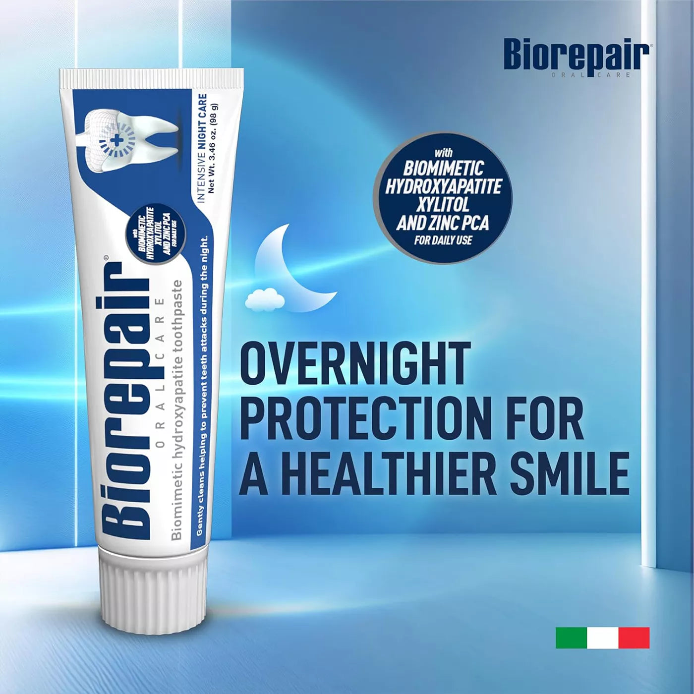 Biorepair Advanced Night Protection Hydroxyapatite Toothpaste (75ml)