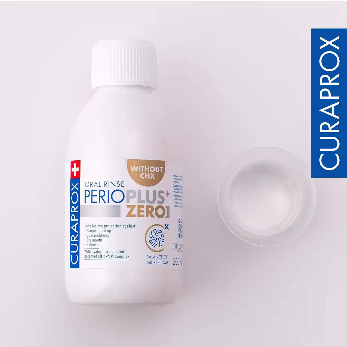 Curaprox Perio Plus Zero Mouthwash 0.00% (200ml)