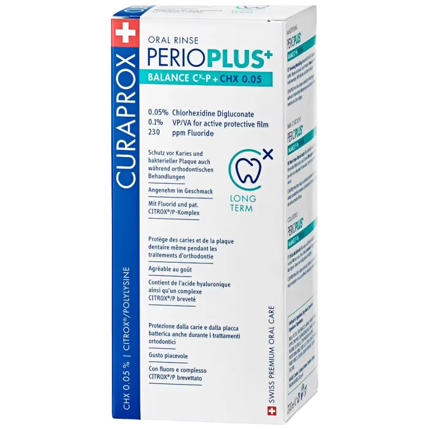 Curaprox Perio Plus+ Balance Mouthwash 0.05% (200ml)