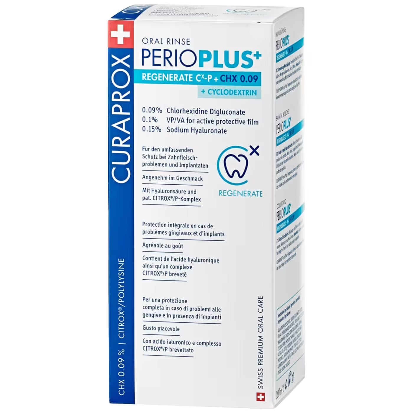 Curaprox Perio Plus+ 0.09% Mouthwash (200ml)