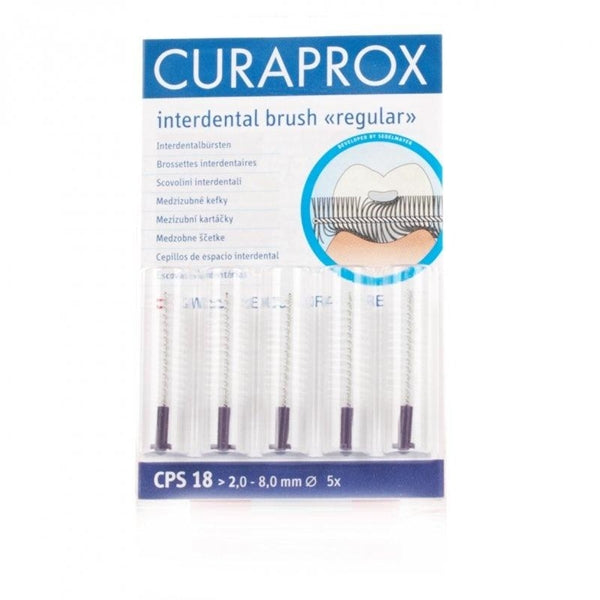 Curaprox Interdental Brushes Regular 5-pack CPS18 - Violet - 2.0mm additional image