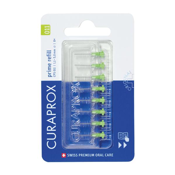 Curaprox CPS Prime - Refill Packs 8'S CPSP011 - Lime Green image