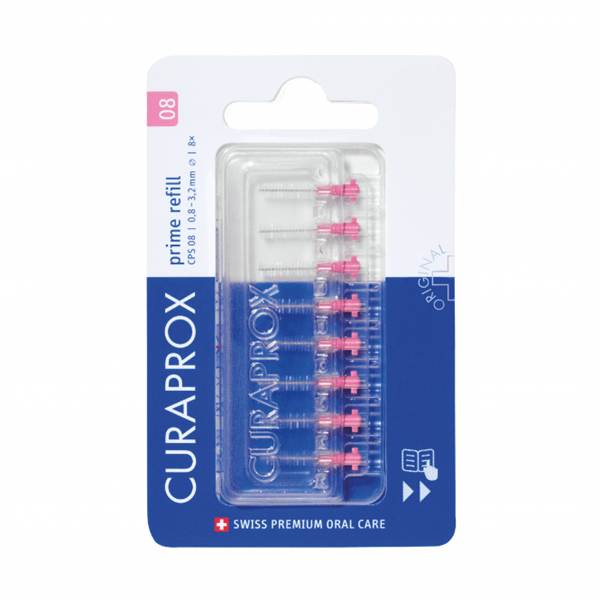 Curaprox CPS Prime - Refill Packs 8'S CPSP08 - Pink image