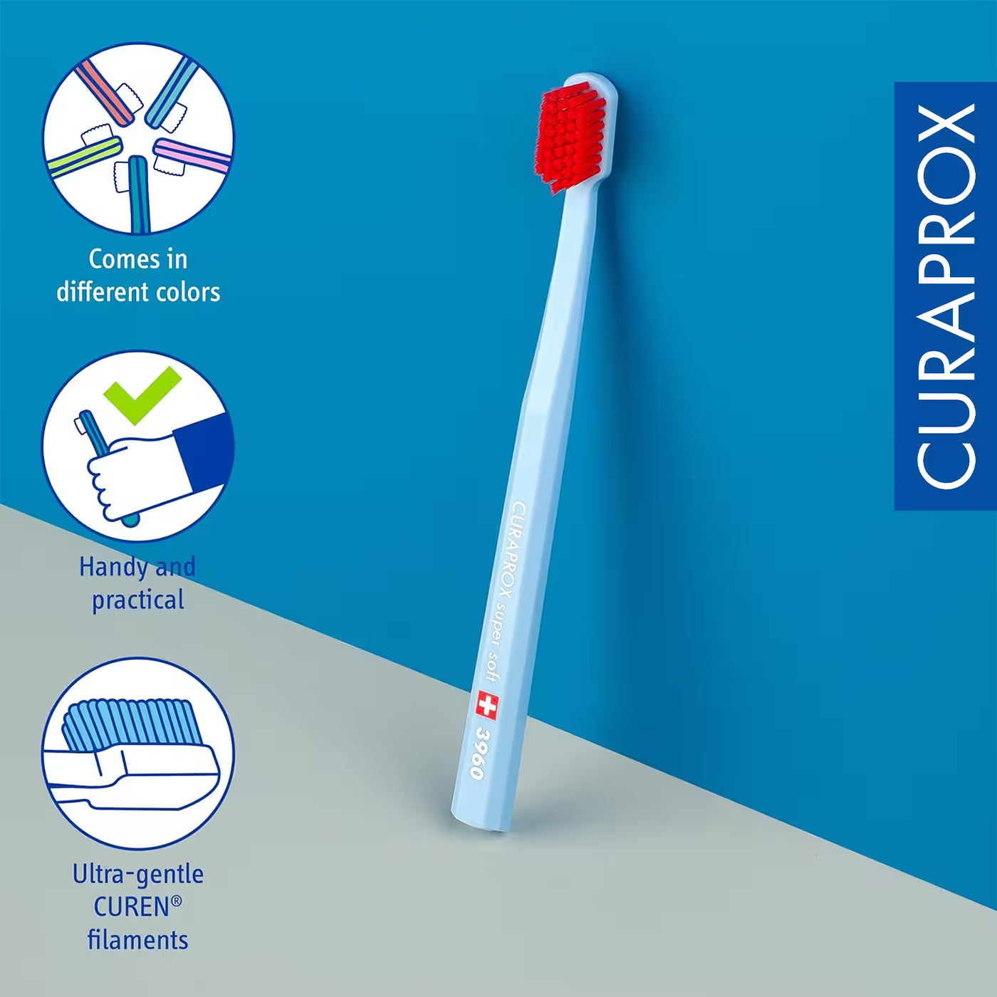 Curaprox Sensitive Supersoft 3960 Toothbrush
