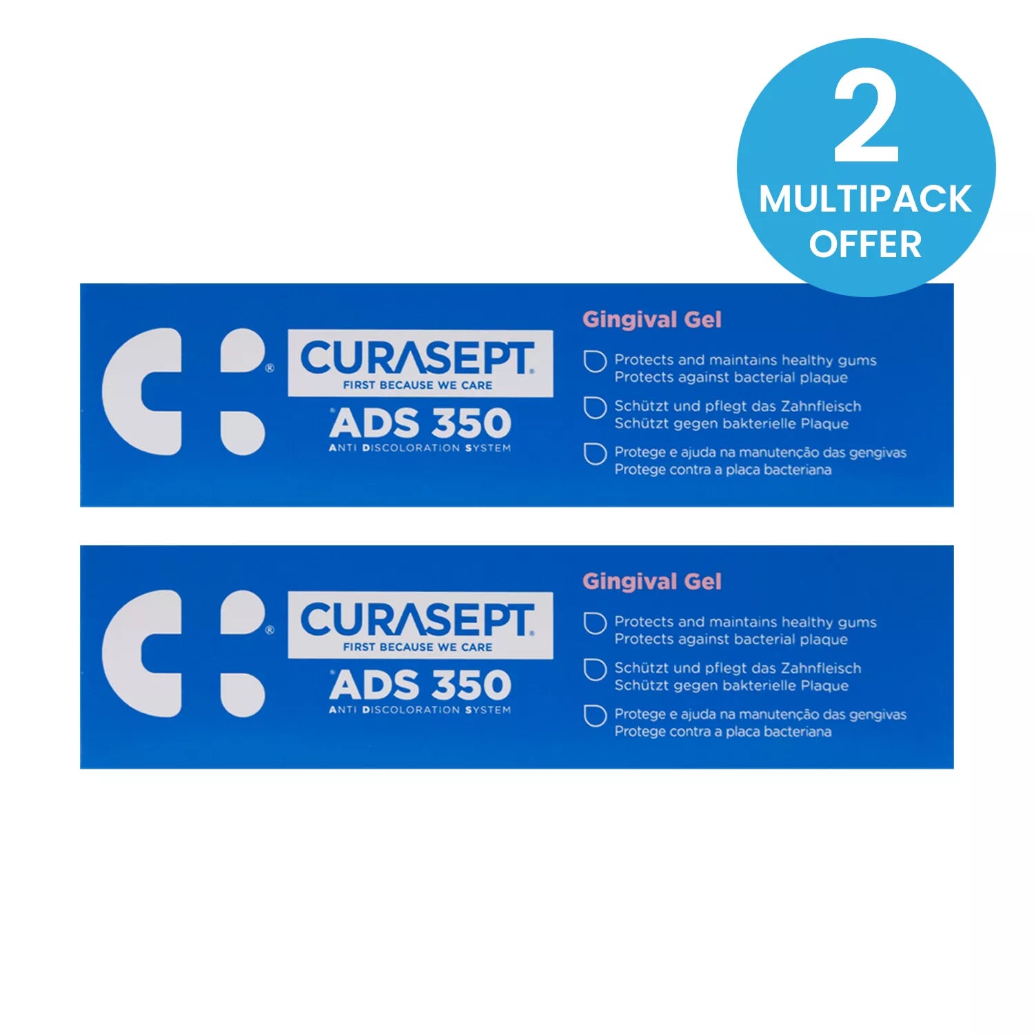 Curasept Periodontal Gel 0.5% 30ml - Multipack of 2