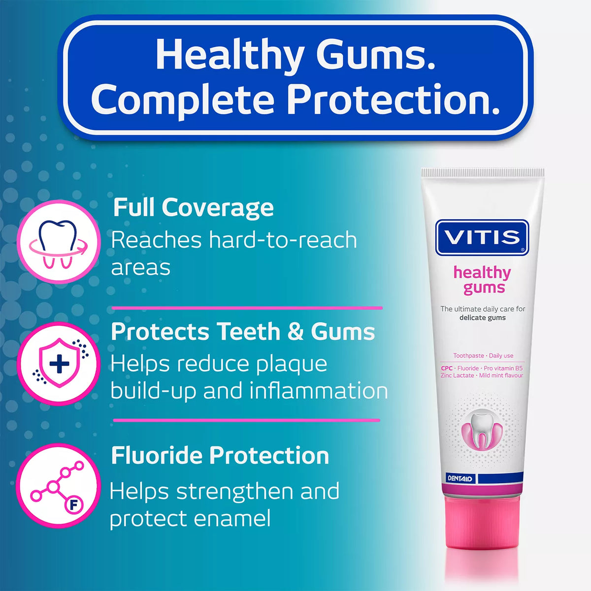 VITIS Healthy Gums Toothpaste
