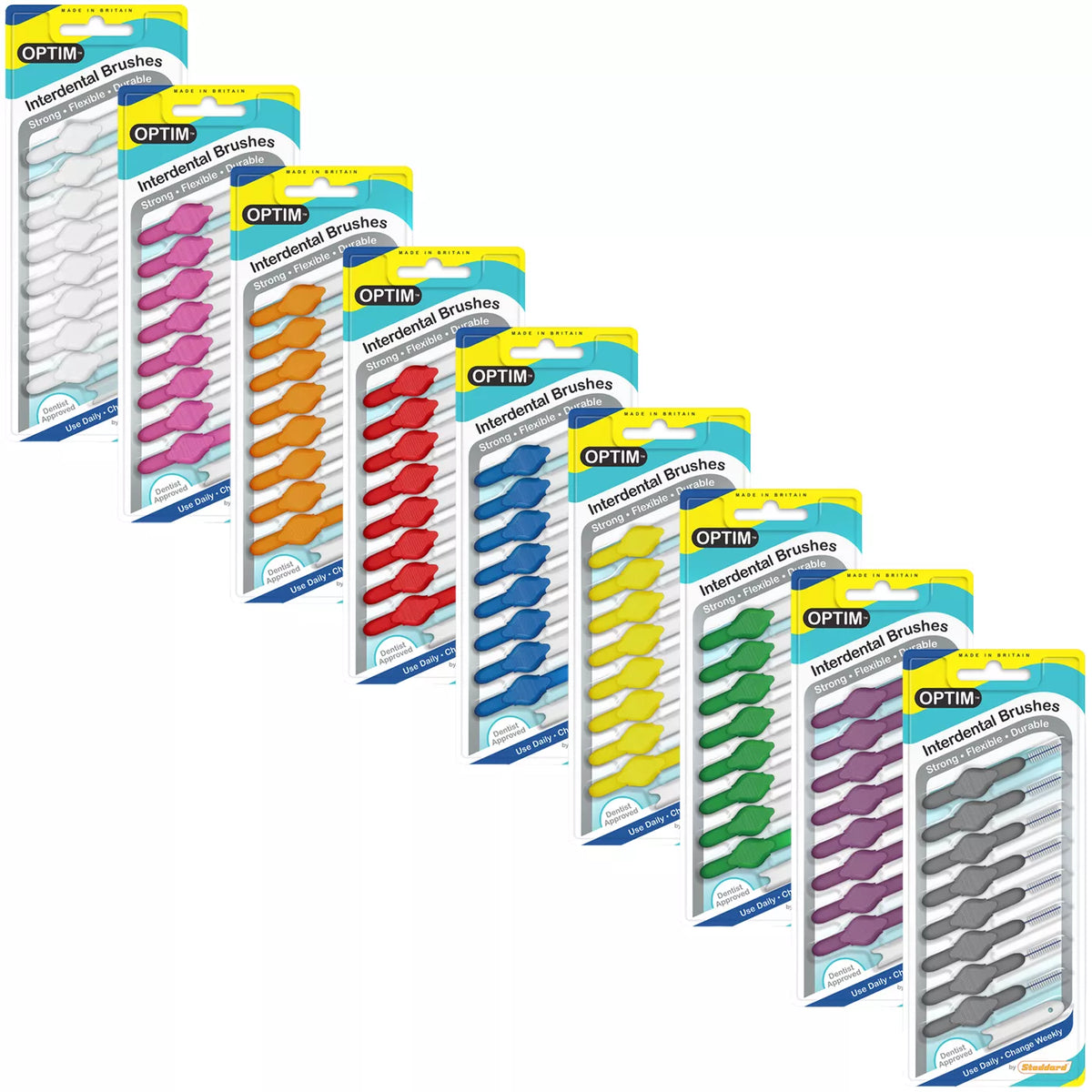 Optim Interdental Brushes 8 Pack