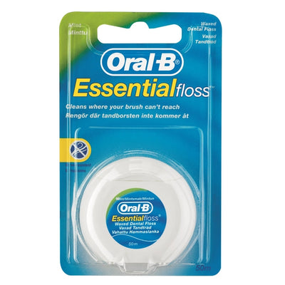 Oral-B Essential Dental Floss Waxed Mint 50m - image