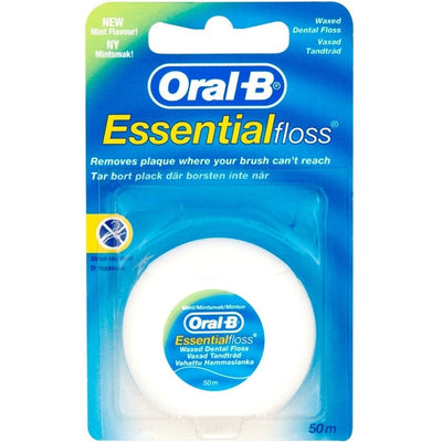 Oral-B Dental Floss Waxed Mint For Braces - image