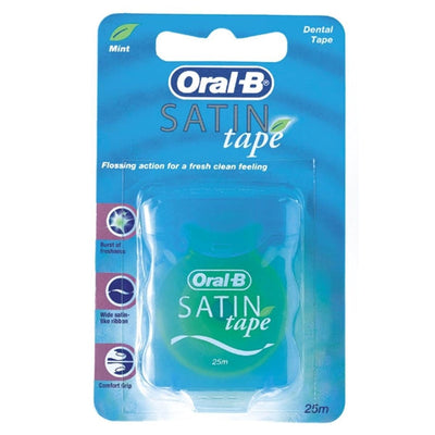 Oral-B Satin Dental Floss | Dental Tape 25m - main image