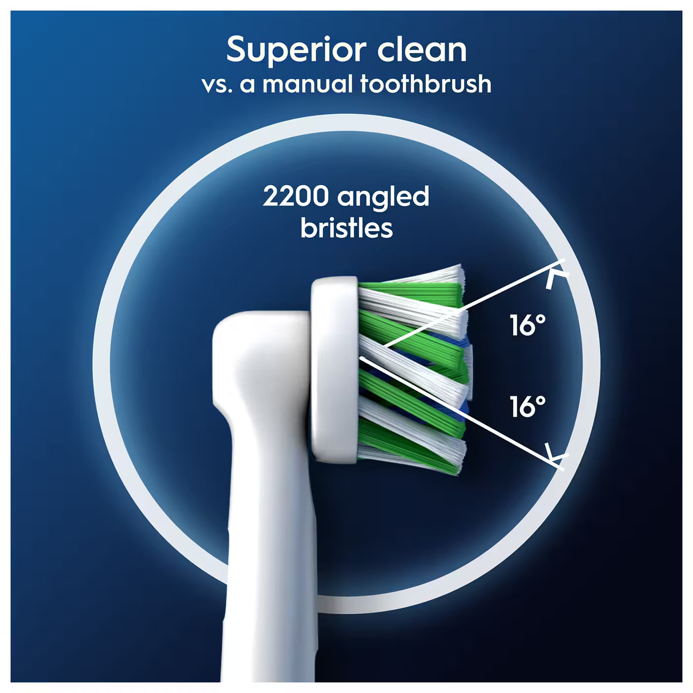 Oral-B Pro Cross Action Replacement Heads 4 Pack