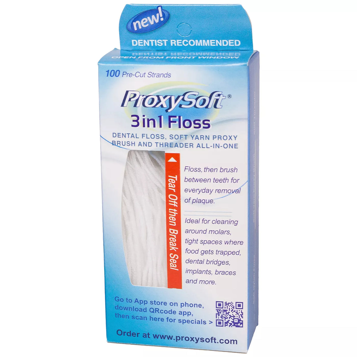 ProxySoft 3 in 1 Dental Floss (100 strands)