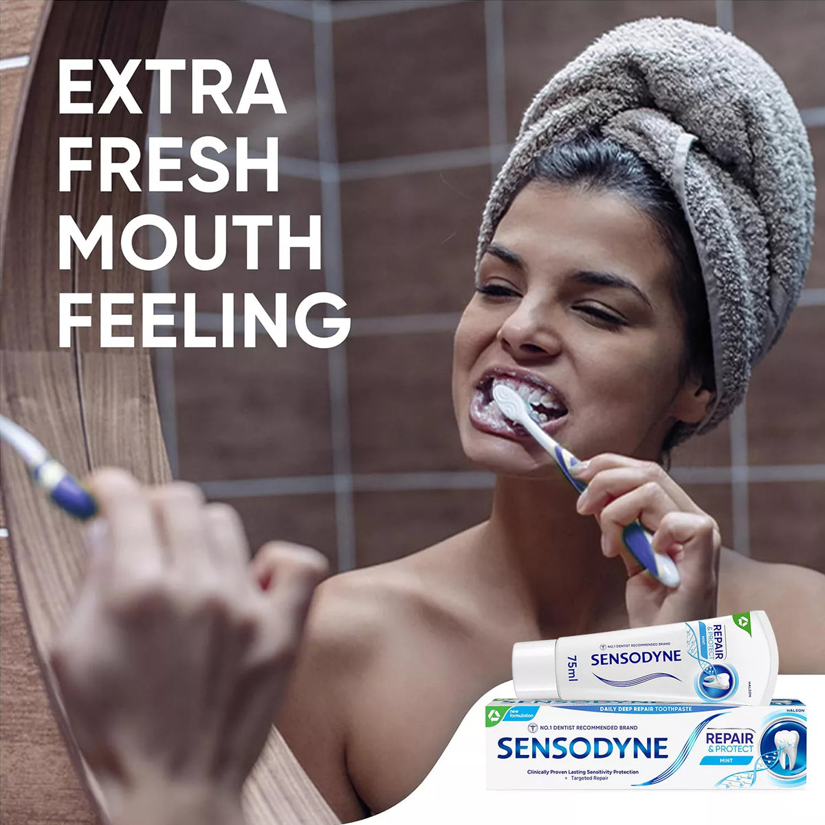 Sensodyne Repair & Protect Mint Toothpaste (75ml)