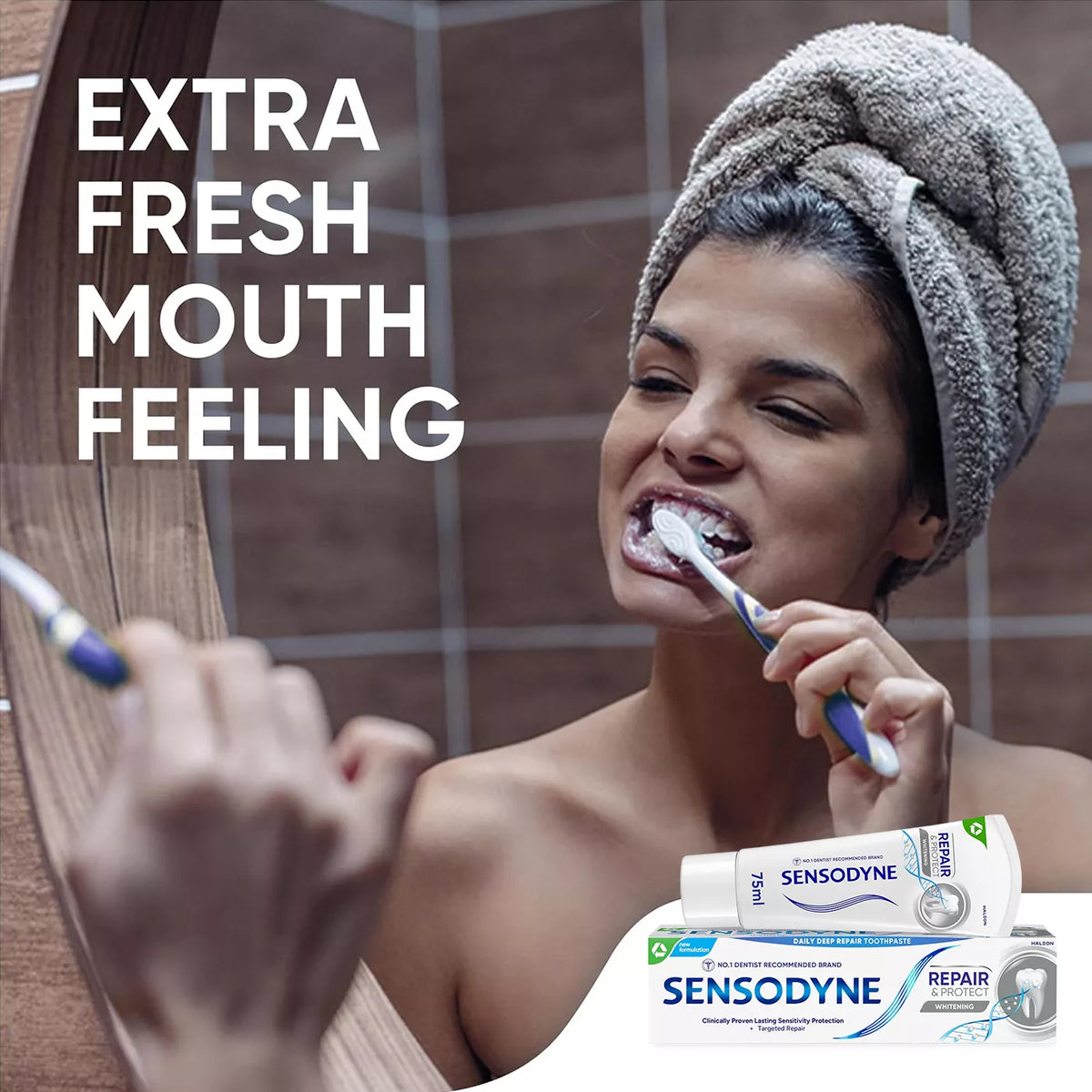 Sensodyne Repair & Protect Whitening Toothpaste (75ml)