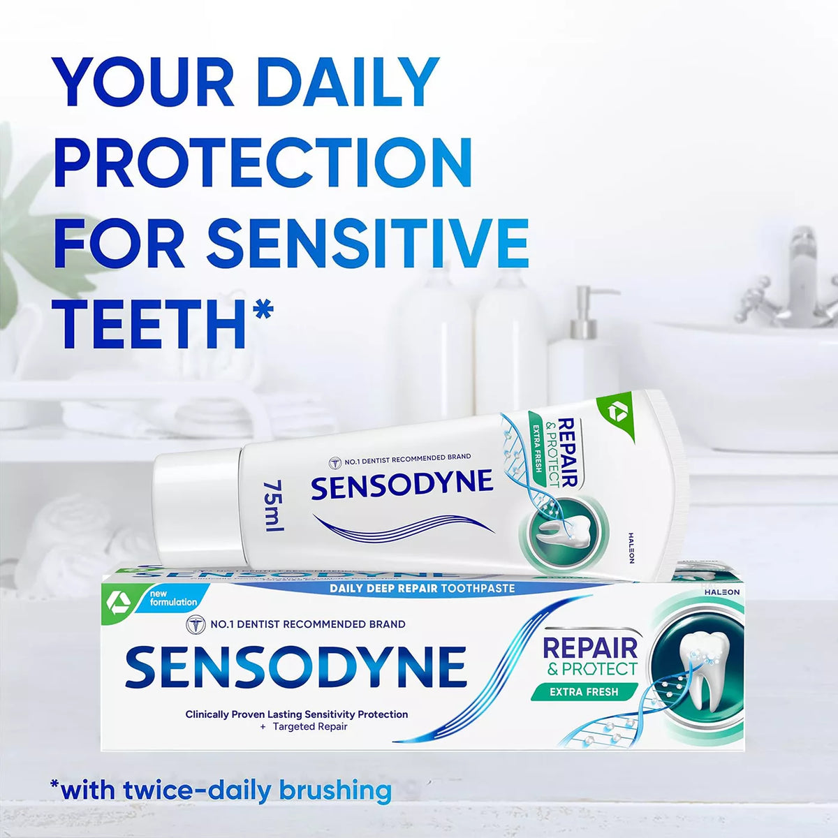 Sensodyne Repair & Protect Extra Fresh Toothpaste (75ml)