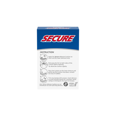 Secure Waterproof Denture Strips | Denture Fixative - image