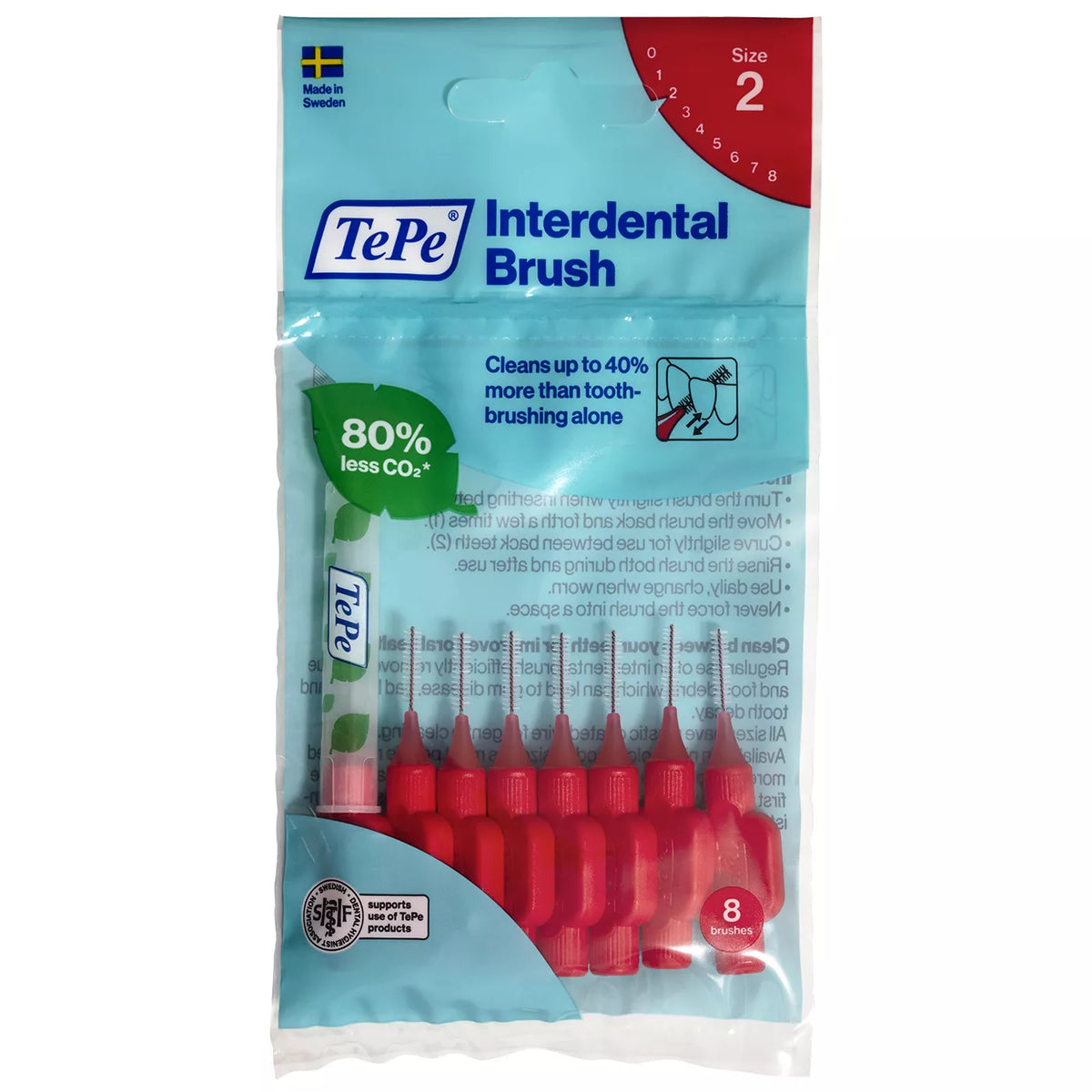 TePe Original Interdental Brushes 8 Pack