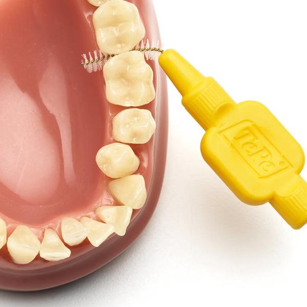 TePe Original Interdental Brushes 8-Pack Yellow - 0.7mm additional image