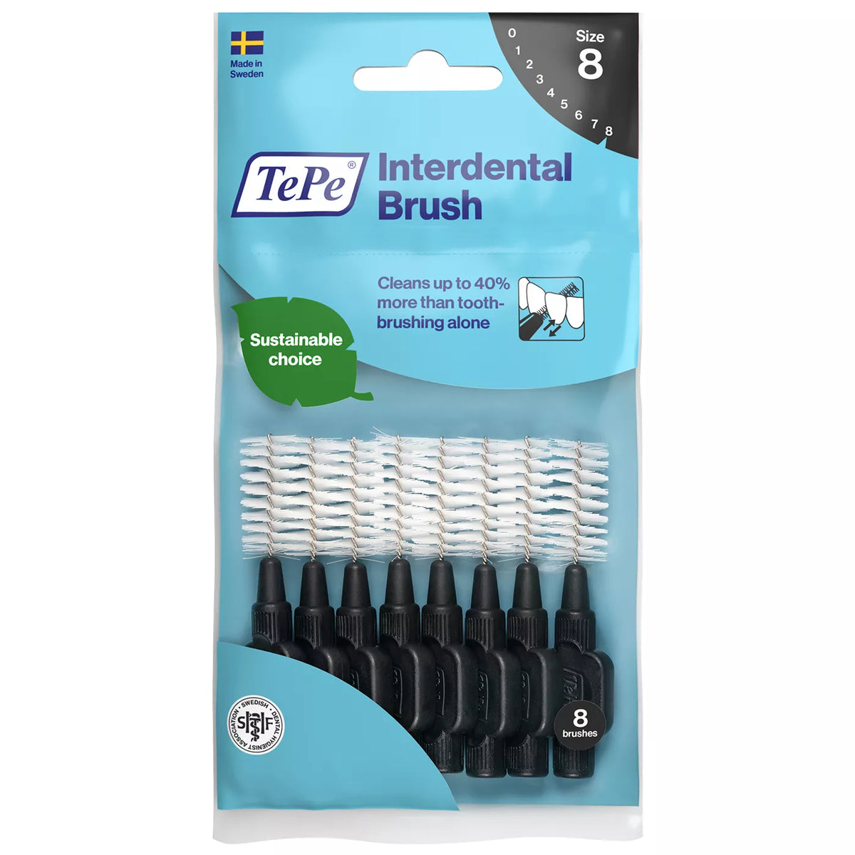 TePe Original Interdental Brushes 8 Pack
