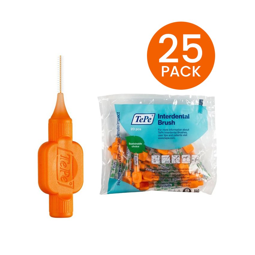 TePe Interdental Brushes Original 25-Pack Red - 0.5mm