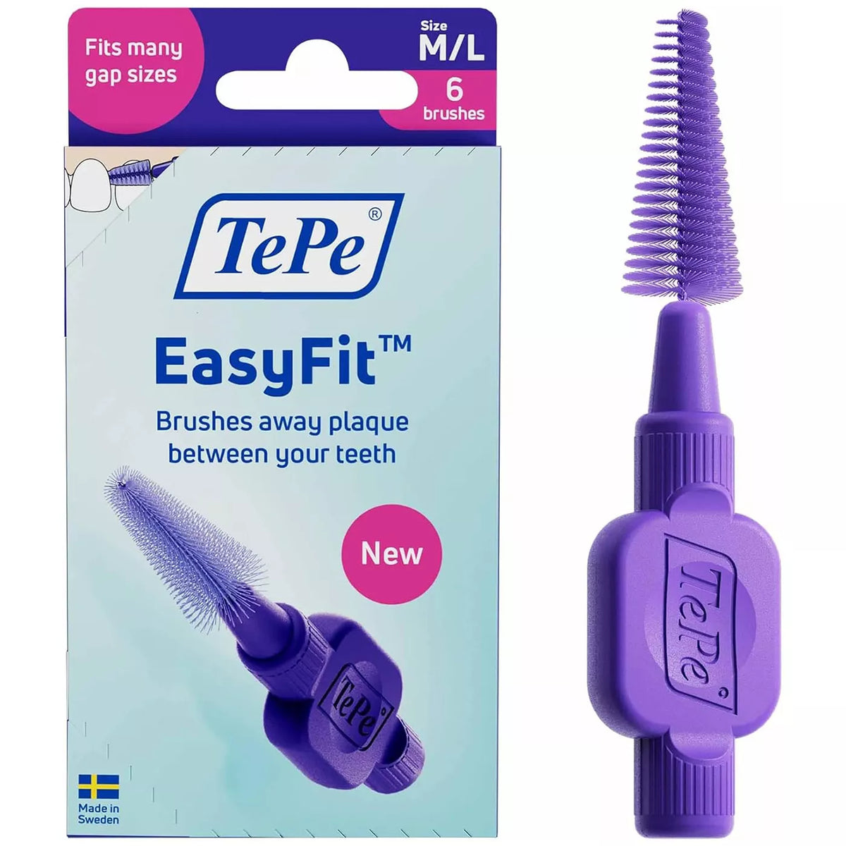 TePe EasyFit™ - Small/Medium & Medium/Large