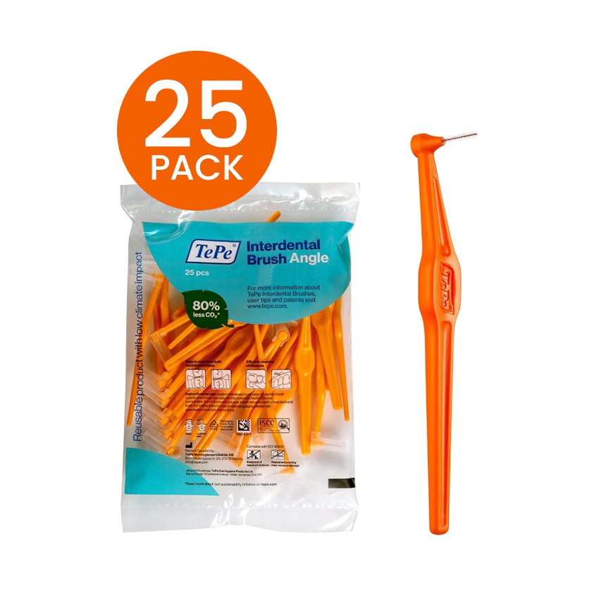 TePe Angle Interdental Brushes 25-pack Red - 0.5mm
