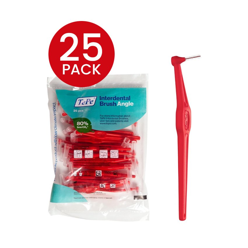 TePe Angle Interdental Brushes 25-pack Blue - 0.6mm