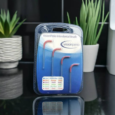 Vision Curved Interdental Brushes Coral - 2.5mm image