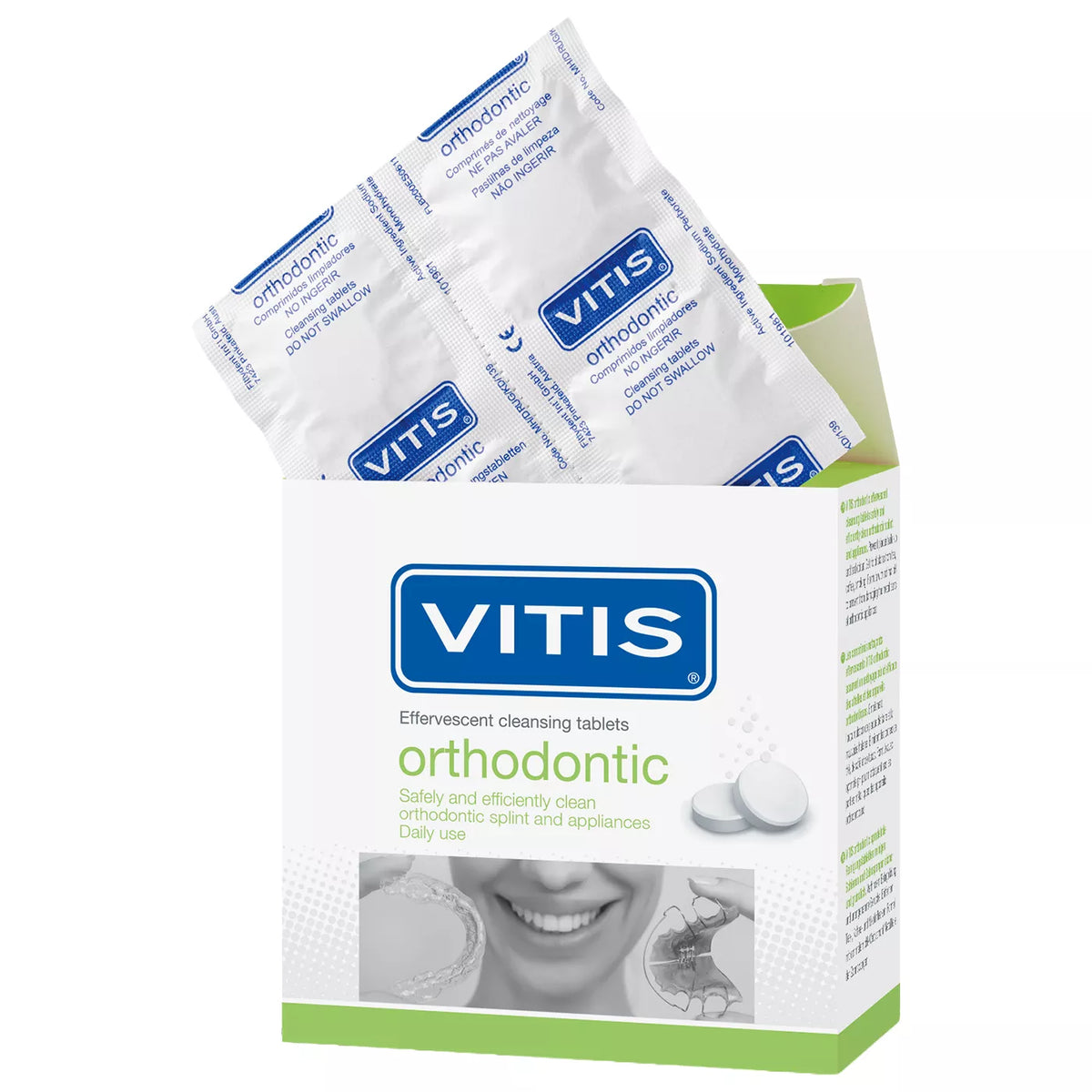VITIS Orthodontic Effervescent Cleansing Tablets