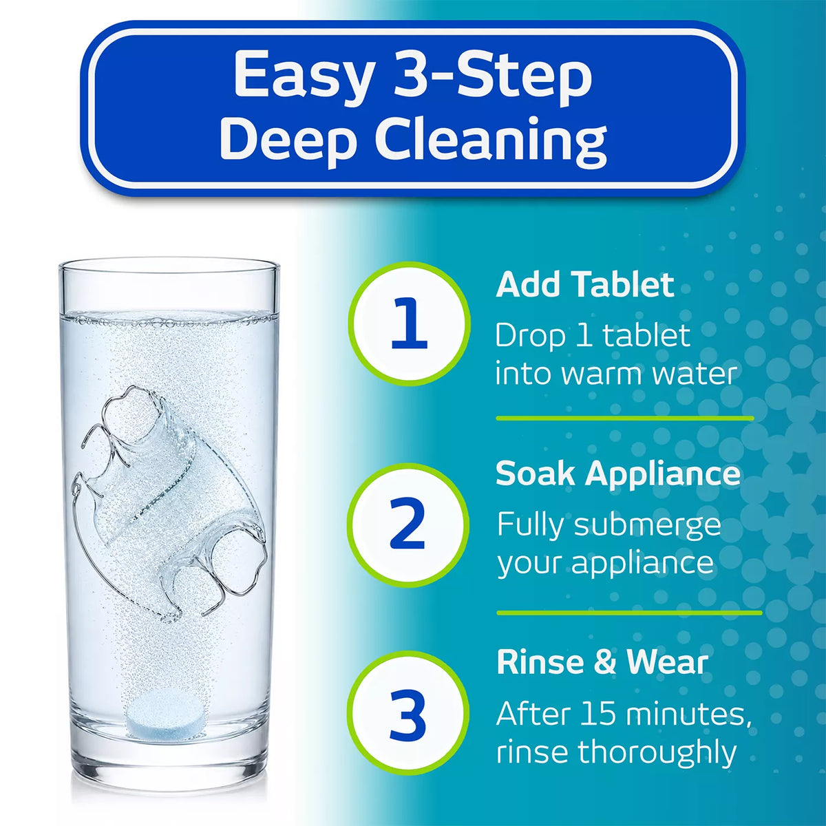 VITIS Orthodontic Effervescent Cleansing Tablets
