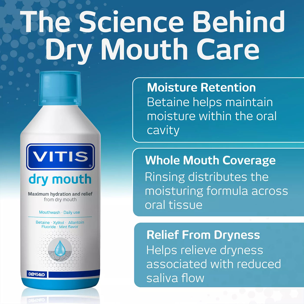 VITIS Dry Mouth Mouthwash