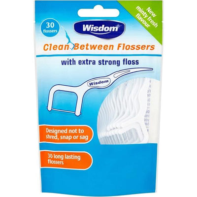Wisdom Clean Between Dental Flosser 30's - image