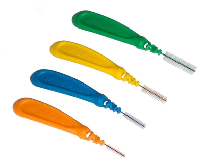 Wisdom Pro Flex Interdental Brushes Sizes: ISO 1-5, 0.45-0.8mm (5-pack) image