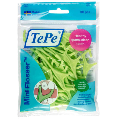 TePe Mini Flossers 36's | Dental Floss With Handle
