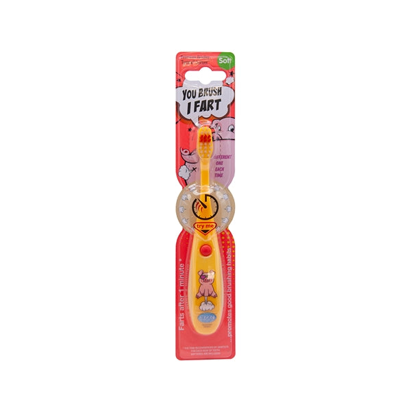 B-Brite Fart Toothbrush Pig