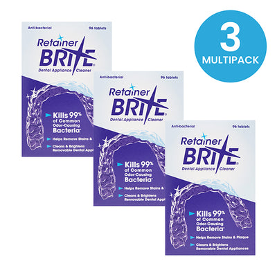 Retainer Brite Tablets 96's - Multipack of 3